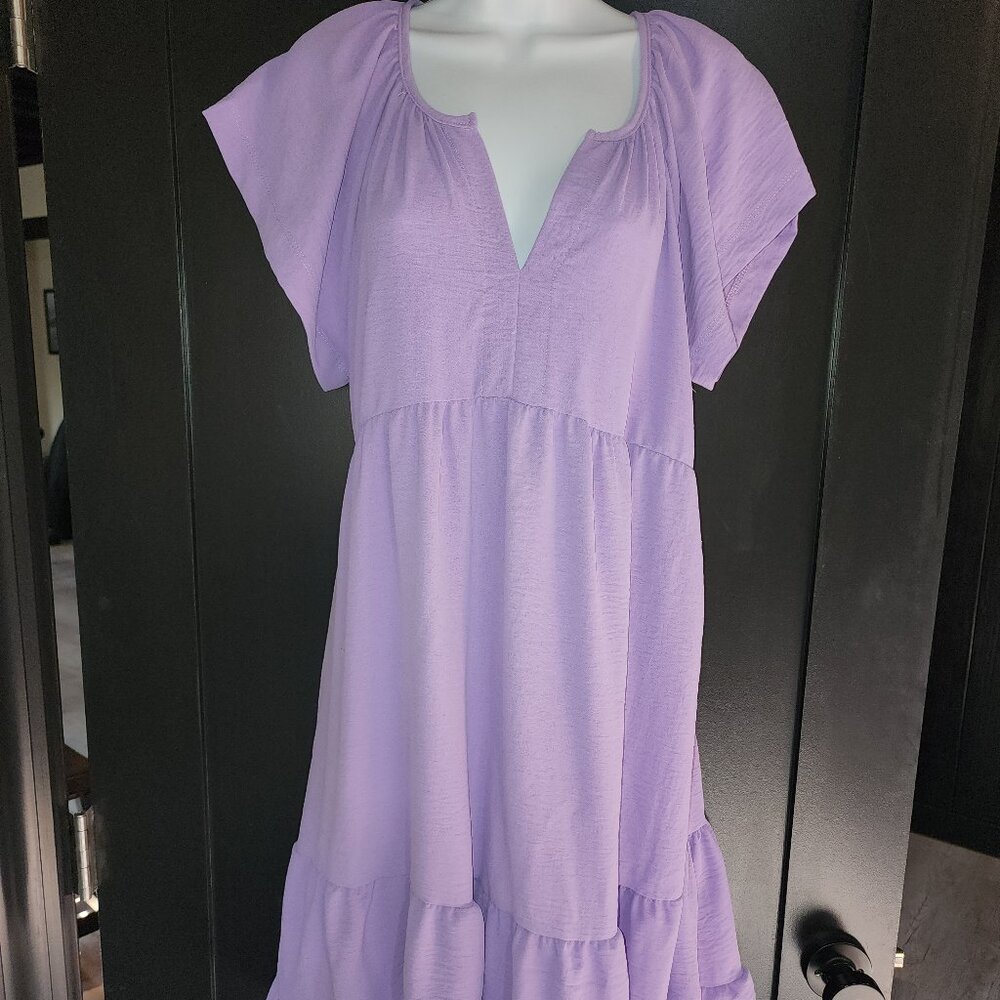 Reborn J Purple Dress Sz Xl
